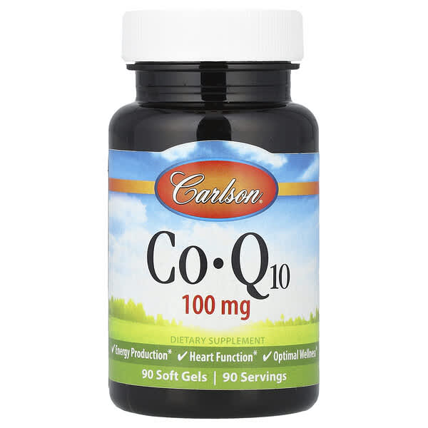CoQ10, 100 mg, 90 Soft Gels
