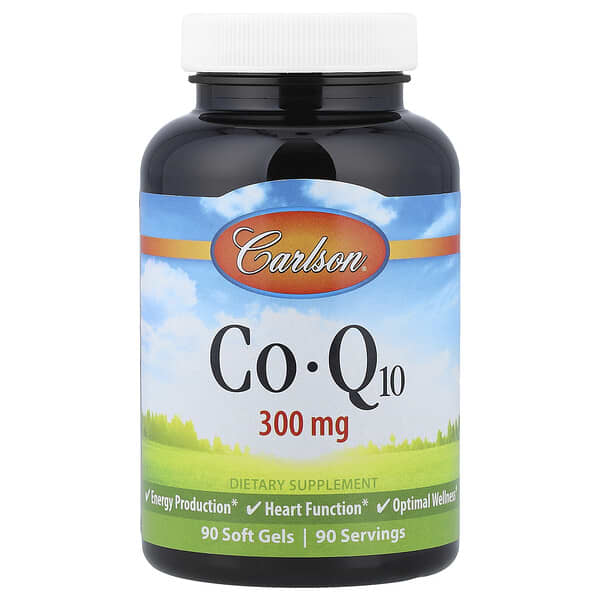 CoQ10, 300 mg, 90 Soft Gels