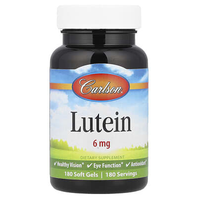Carlson, Lutein, 180 Softgels