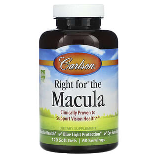 Carlson, Right for the Macula, 120 Soft Gels