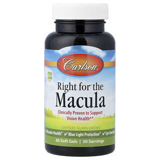 Carlson, Right for the Macula, 60 Soft Gels
