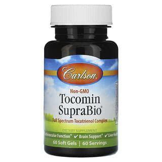 Carlson, Tocomin SupraBio, 60 capsules molles