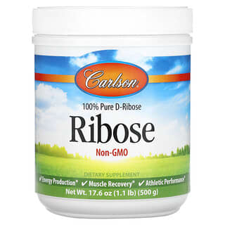 Carlson, Ribose, 500 g (17,6 oz)