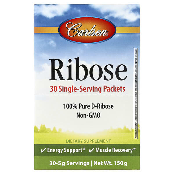Ribose, 30 Single Serving Packets, 5 g Each