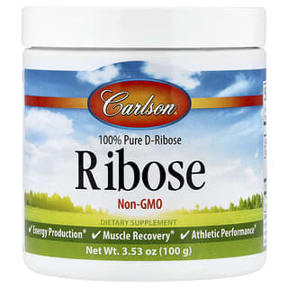 Carlson, Ribosa, 3.53 oz (100 g)