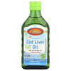 Carlson, Kid's, Norwegian Cod Liver Oil, Natural Green Apple, 8.4 fl oz (250 ml)