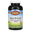 Solar D Gems®, Vitamina D3 más omega-3, Limón natural, 360 cápsulas blandas