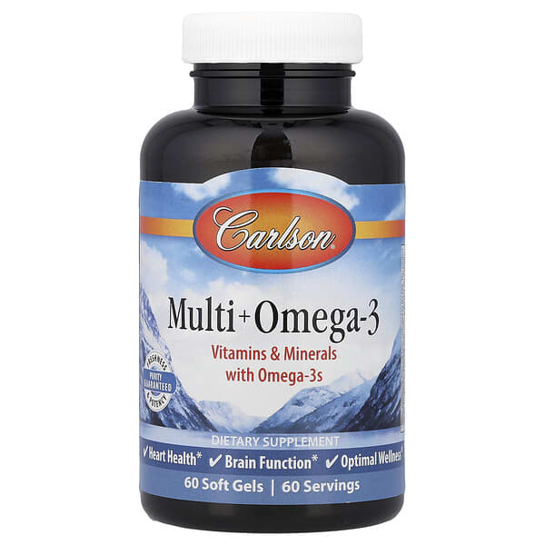 Multi + Omega-3, 60 Soft Gels