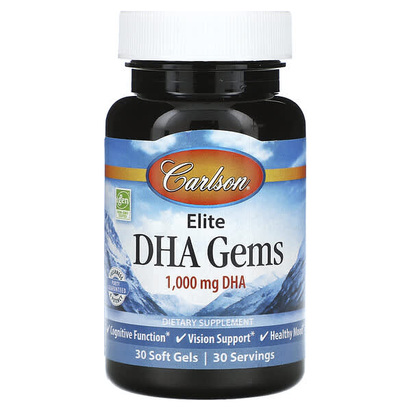 Elite DHA Gems, 1,000mg