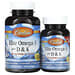 Carlson Labs, Elite Omega-3 Plus D & K, Natural Lemon Flavor, 60 + 30 Free Soft Gels