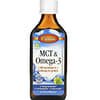 MCT & Omega-3, Natural Lemon Lime,  6.7 fl oz (200 ml)