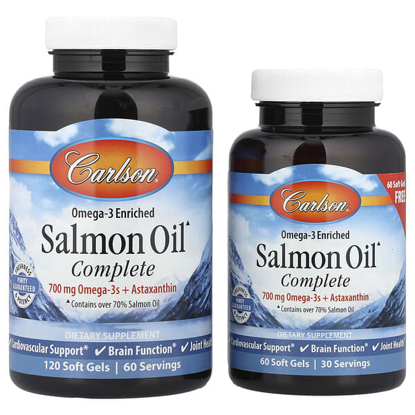 Salmon Oil Complete, 180 Soft Gels