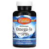 أحماض أوميجا 3 الدهنية معززين بمركبات مضادة للدهون ، 120 كبسولة هلامية