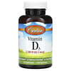 Vitamina D3, 2.500 UI (62,5 mcg), 150 Cápsulas Softgel