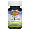 Womens Iron Restore, 28 mg Iron + B Vitamins, 60 Capsules