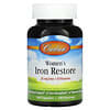 Women's Iron Restore, 28 mg Iron + B Vitamins, 180 Capsules