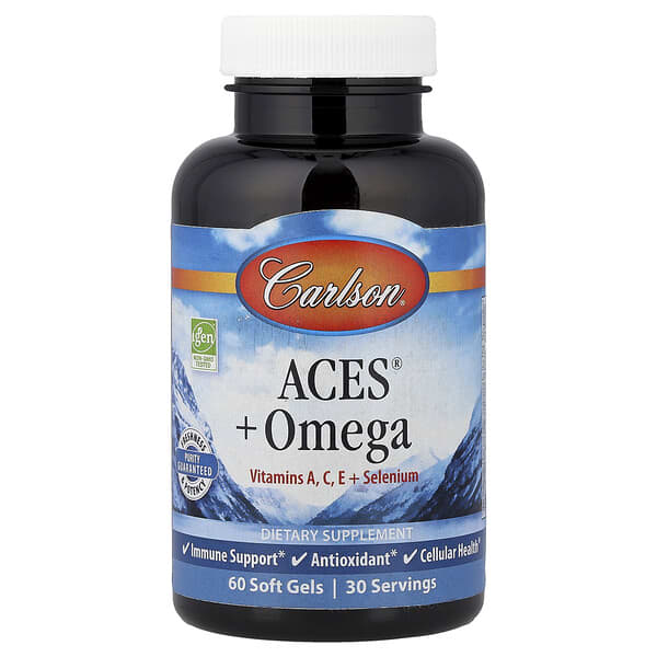 ACES® + Omega, 60 Soft Gels