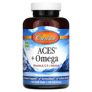 Carlson, ACES + Omega，120 粒軟凝膠