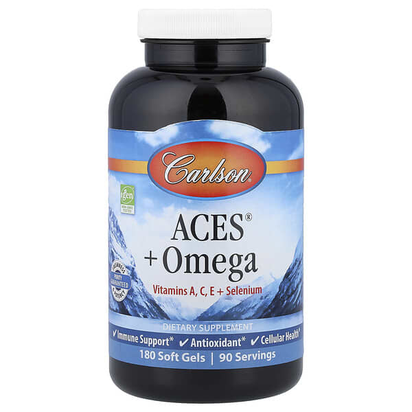 ACES® + Omega, 180 Soft Gels