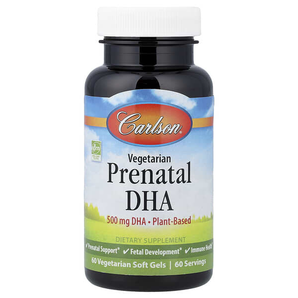 Vegetarian Prenatal DHA, 60 Vegetarian Soft Gels