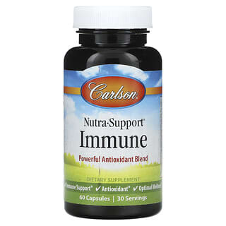 Carlson, Nutra-Support Immune, 60 cápsulas
