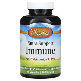Carlson, Nutra-Support Immune, 200 Capsules