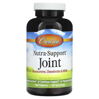 Carlson, Nutra-Support Gelenke, 180 Tabletten