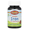 Carlson, Kid's, Chewable Iron, Natural Strawberry, 15 mg, 60 Tablets