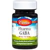 Pharma GABA, 200 mg, 50 Vegetarian Capsules