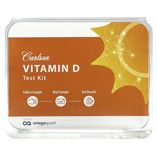 Carlson, Kit de Teste de Vitamina D, 1 kit