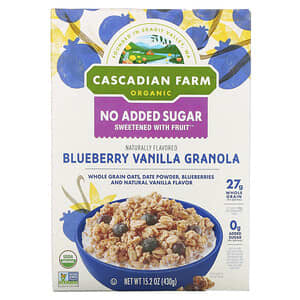 Cascadian Farm, Granola, arándano azul y vainilla`` 430 g (15,2 oz)