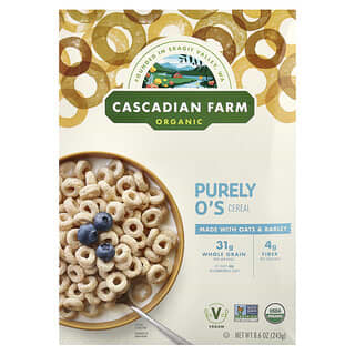 Cascadian Farm, Organic Purely O's Cereal, 8.6 oz (243 g)