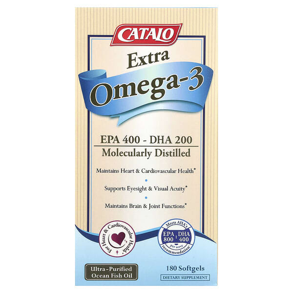 Extra Omega-3, 180 Softgels