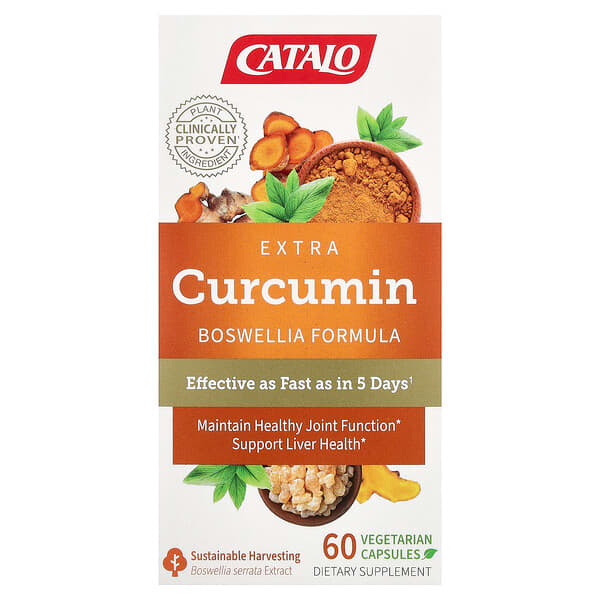 CATALO, Extra Curcumin, 60 vegetarische Kapseln