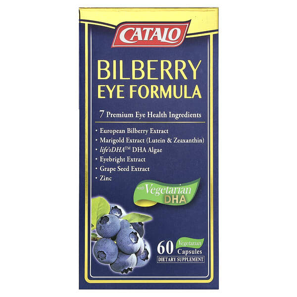 Bilberry Eye Formula, 60 Vegetarian Capsules