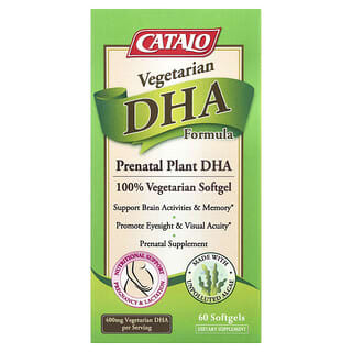 CATALO, Vegetarian DHA Formula, 60 Softgels