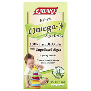 CATALO, Baby's Omega-3 Algae Drops, 1 fl oz (30 ml)