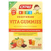 Kid's Vegetarian Vita Gummies with Zinc & Multivitamins, Age 2+, Strawberry, Cherry & Orange, 60 Vegetarian Gummies