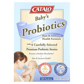 Catalo Naturals, Probióticos para bebés, 30 sobres de 1,5 g (0,05 oz) cada uno