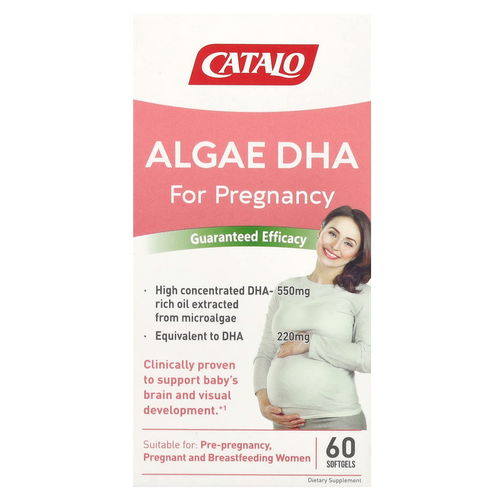 Algae DHA for Pregnancy 60 Softgels