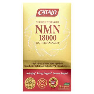 CATALO, NMN 18000 Youth Rejuvenator, Force suprême, 60 capsules