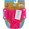 Reusable Easy Snaps Swim Diaper, Hot Pink, Large, 1 Diaper