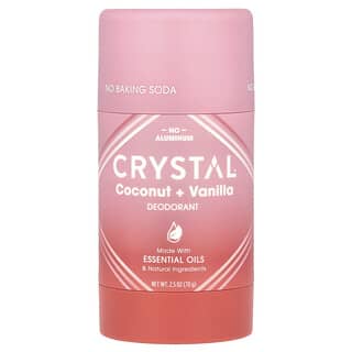 CRYSTAL, Deodorant, Coconut + Vanilla, 2.5 oz (70 g)