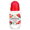 Crystal, ผลิตภัณฑ์ระงับกลิ่นกายจากธรรมชาติแบบโรลออน กลิ่นทับทิม ขนาด 2.25 ออนซ์ (66 มล.)