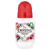 CRYSTAL, Mineral-Enriched Deodorant Roll-On, Pomegranate, 2.25 fl oz (66 ml)