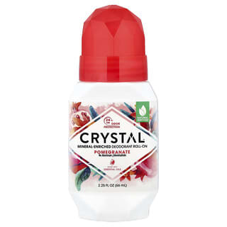 CRYSTAL, Dezodorant w kulce wzbogacony minerałami, z granatem, 66 ml
