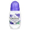Crystal, 天然滚珠体香剂，薰衣花草白茶味，2.25 液体盎司（66 毫升）