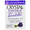 Crystal Essence, Mineral Deodorant Towelettes, Lavender & White Tea, 48 Towelettes