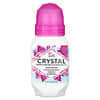 CRYSTAL, Desodorante en rollo enriquecido con minerales, Sin fragancia, 66 ml (2,25 oz. Líq.)