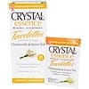 Crystal Essence Mineral Deodorant Towelettes, Chamomile & Green Tea, 24 Towelettes, 0.1 oz (4 g) Each